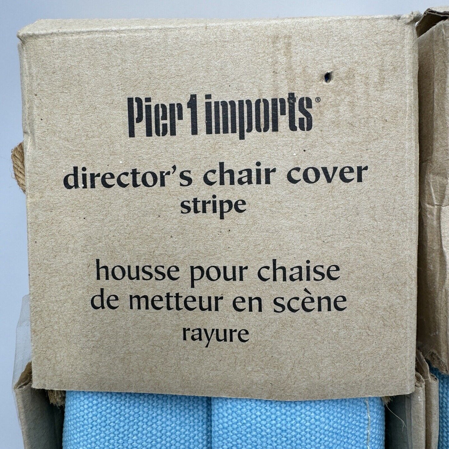 Pier 1 Imports Striped Director's Chair Cover