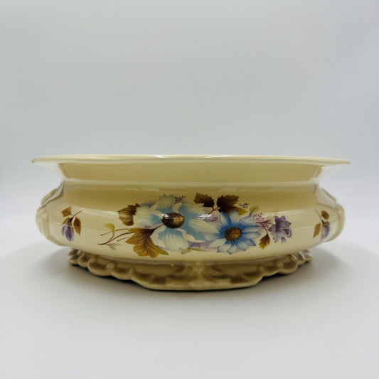 MCM Haeger USA Pottery Bowl Planter Ceramic Floral Rare #4293 3.5" H x 11" Wide