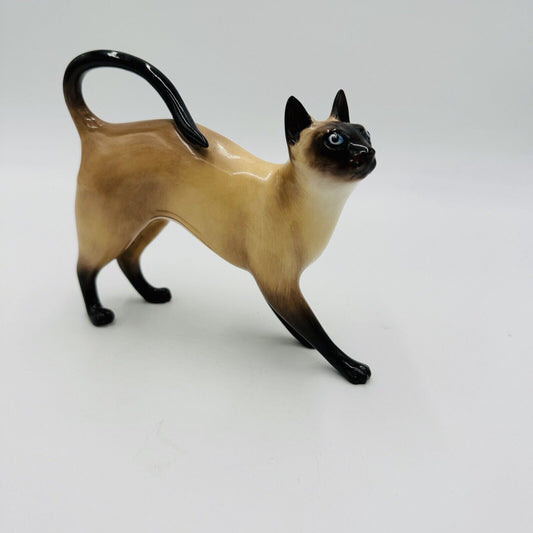 Royal Doulton Animals Siamese Cat Standing HN2660 England Porcelain Figurine 5”