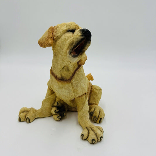 Country Artists A Breed Apart Yellow Lab Puppy Sculpture