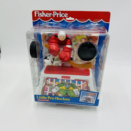 Vintage Fisher Price Little Pro Hockey Mattel Sealed Rare Action Game