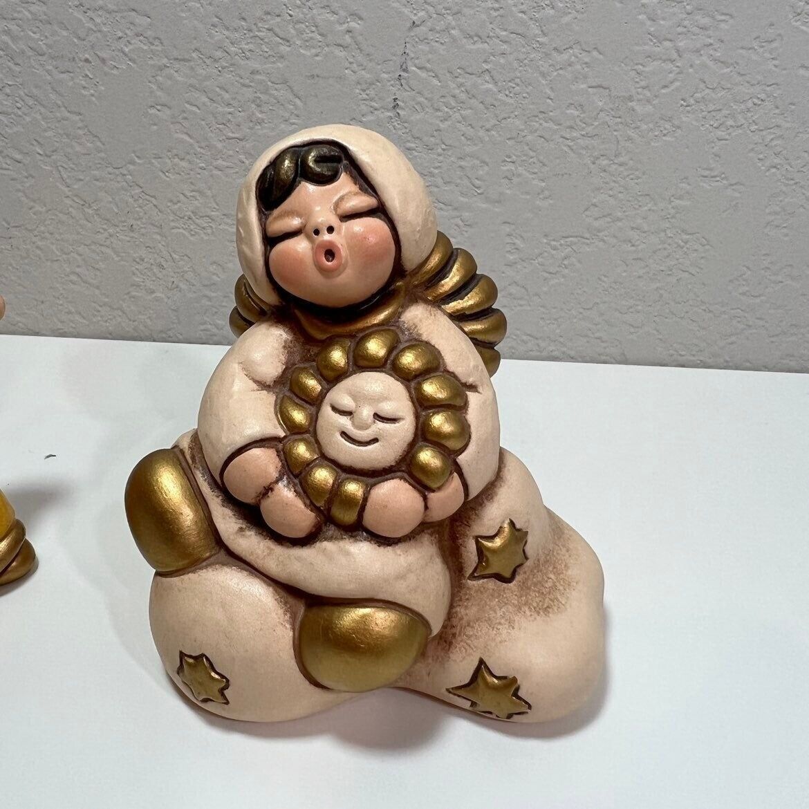 2 Thun Angel Figurines Italian Home Decor Porcelain Made in Italy