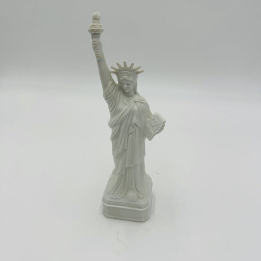 Limoges France White Bisque Statue Of Liberty Figurine
