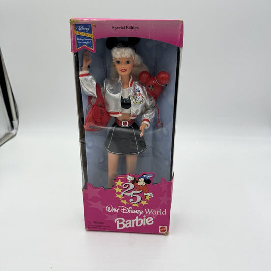 Vintage Mattel Walt Disney World Barbie Special Edition 1996 Doll Toy Collection
