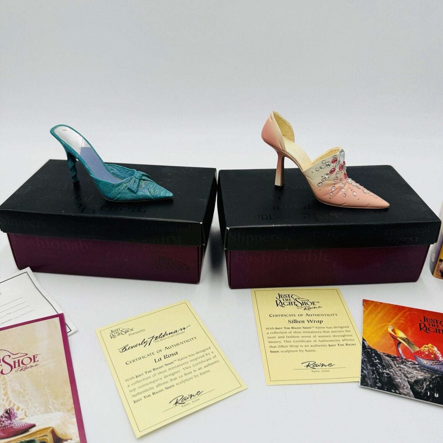 Just The Righ Shoe By Raine Miniatures Figurine Shoes Fashion Shoe Mini