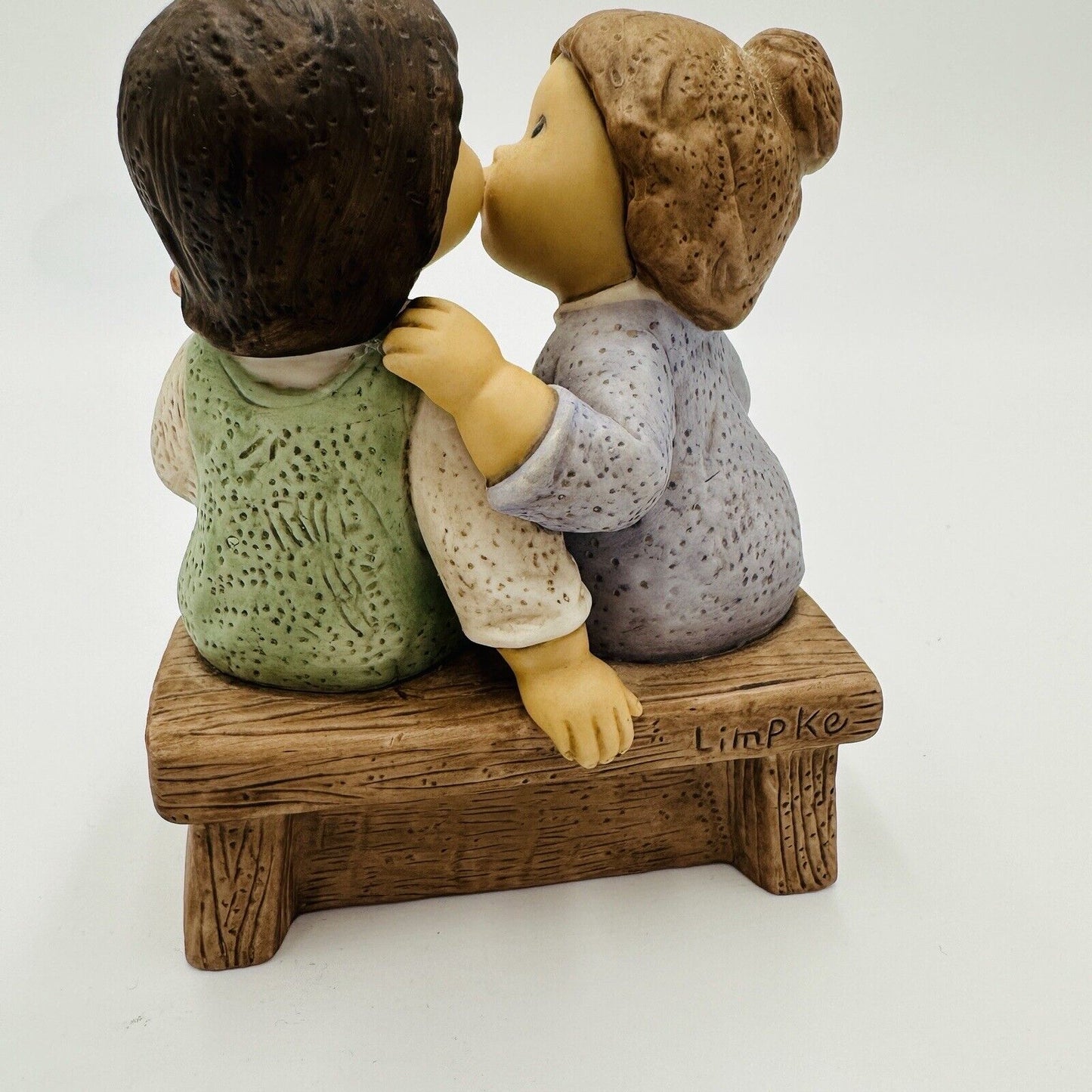Goebel Figurine Nina & Marco Kissing Porcelain Hand Painted Vintage Germany