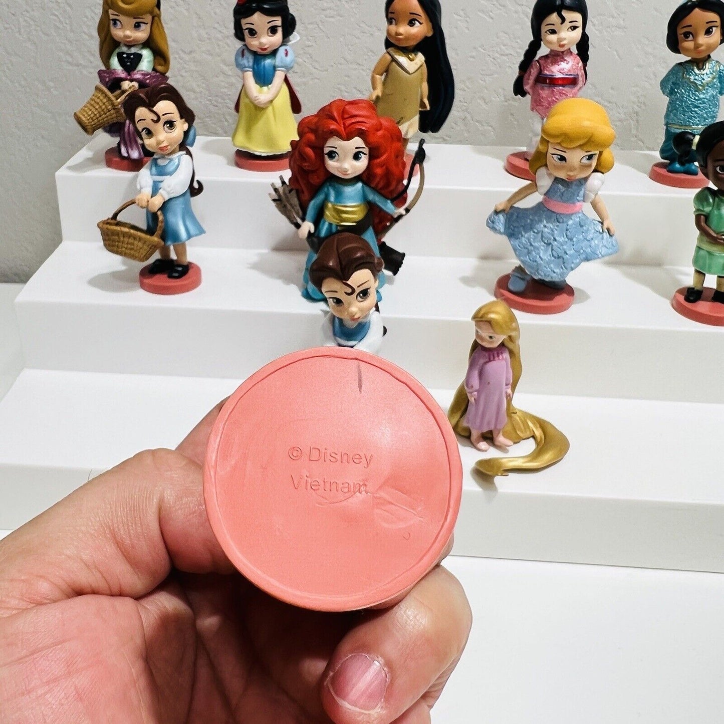 Disney Animators Collection Baby Princess Play Set Princess 12 Figurines Toys