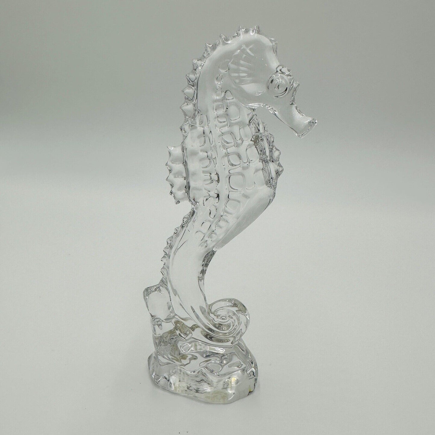 Waterford Crystal Figurine Seahorse 7” Figurine   Heritage Ireland