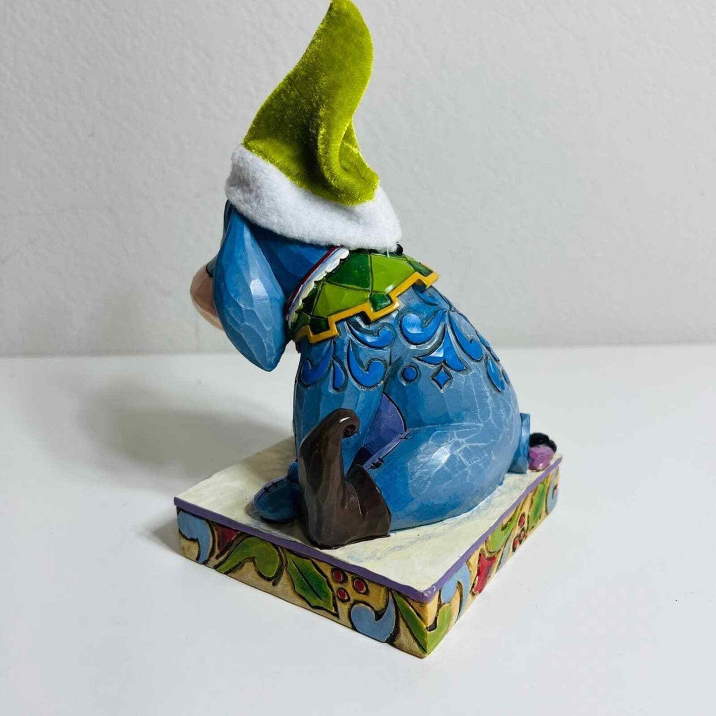 Jim Shore Walt Disney Showcase Eeyore Santa's Little Helper Figurine