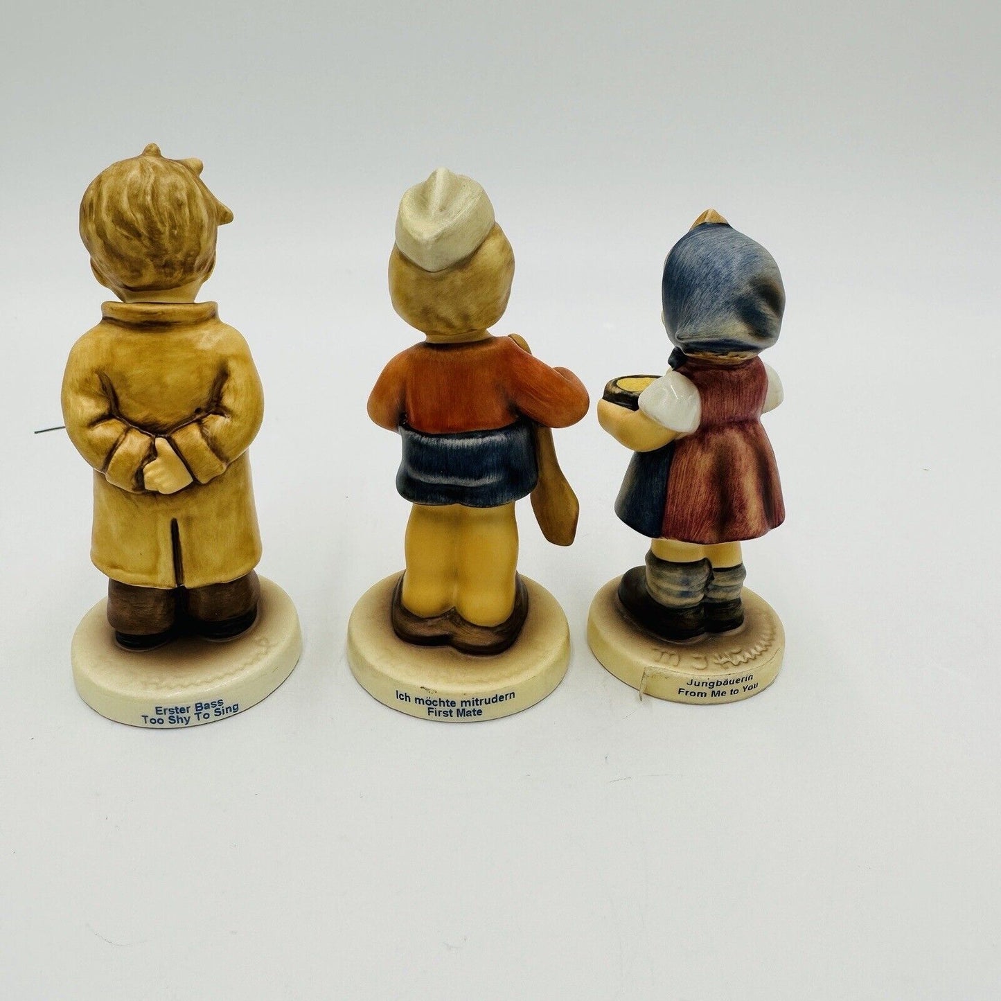 Goebel Hummel Figurines Club 1995 2003 Lot of 3 4in Vintage Doctor Girl Germany