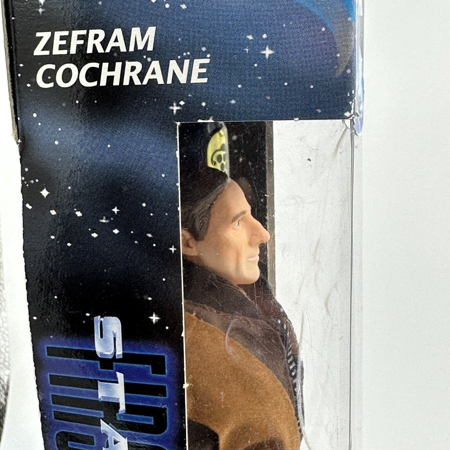 Playmates Zefram Cochrane Figure Star Trek First Contact 9in 1996 Collector Box