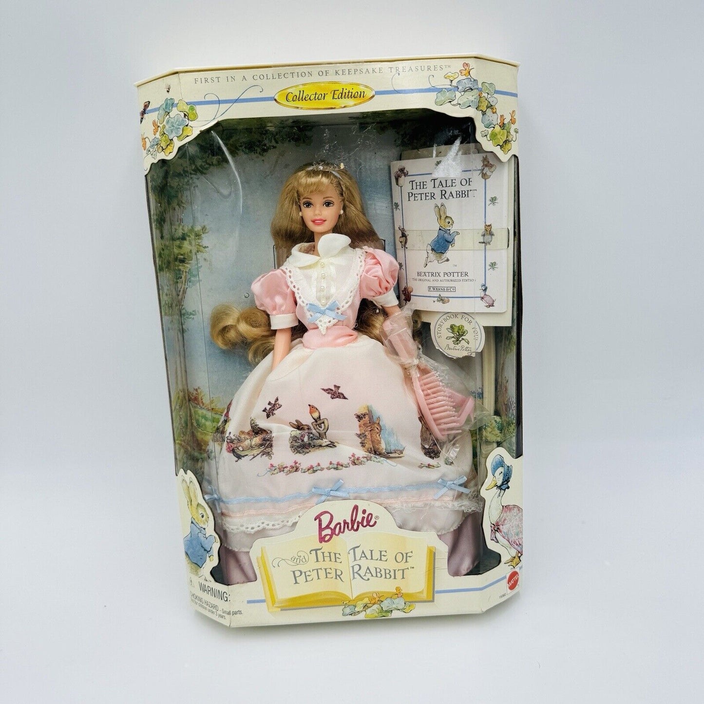 Vintage Barbie Doll 1997 Easter Bunny The Tale of Peter Rabbit Beatrix Potter