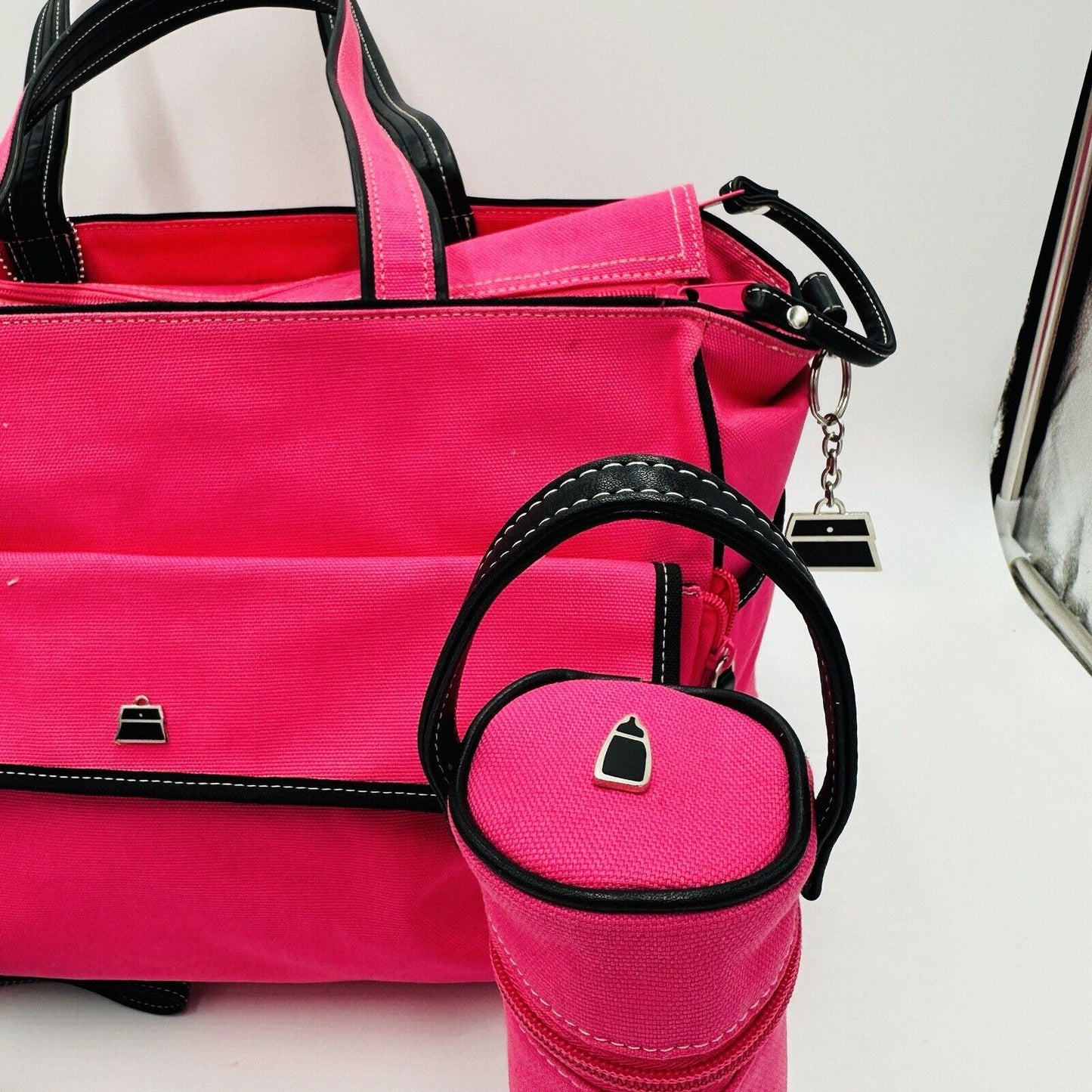 Kathy Van Zeeland Women's Tote Bag Purse Pink Large plus Accessories Handbag