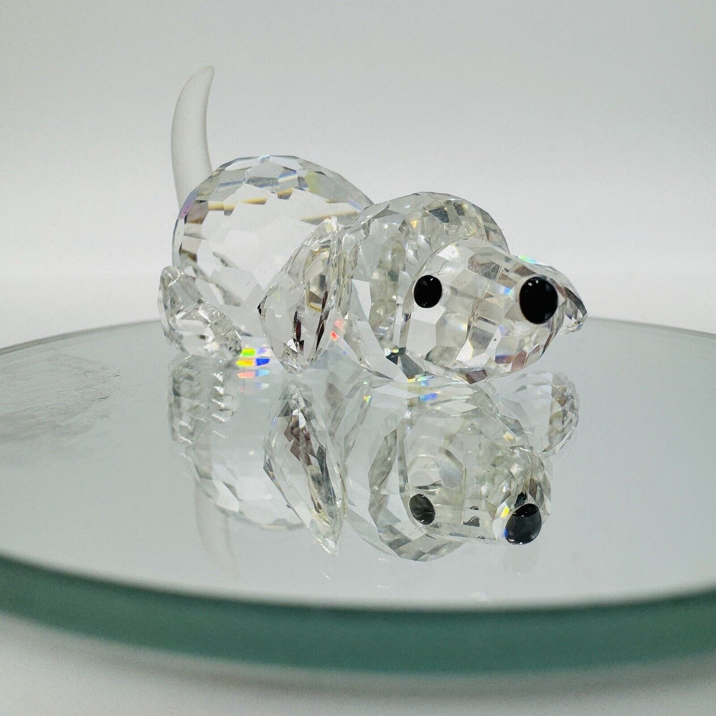 Swarovski Crystal Austria Beagle Lying Down Figurine