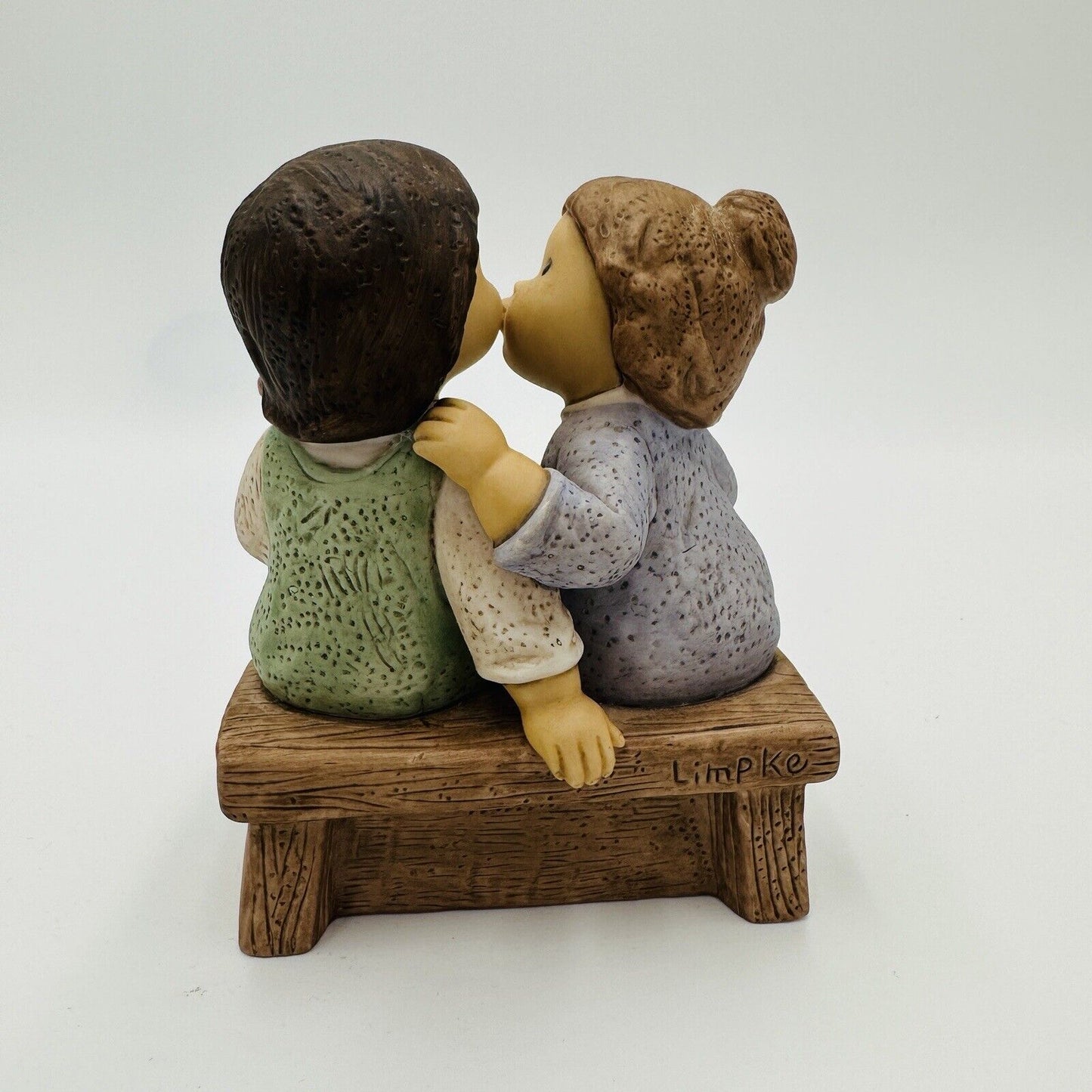 Goebel Figurine Nina & Marco Kissing Porcelain Hand Painted Vintage Germany