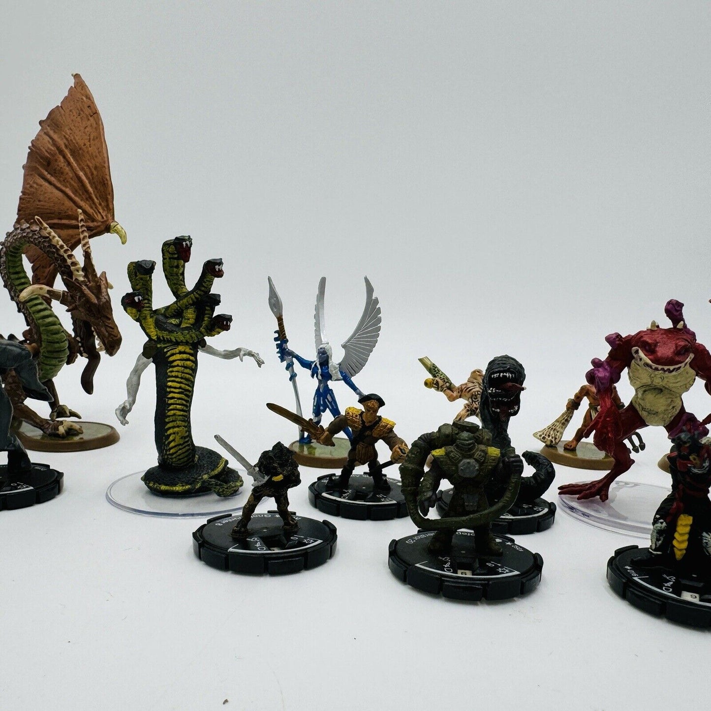 Heroscape & Other Hand Painted Warriors Hand Painted Miniatures Lot 18 Pieces