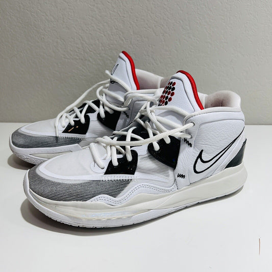 Nike Men Shoes Size 9 Kyrie 8 Infinity White University CZ0204-101 Sneakers