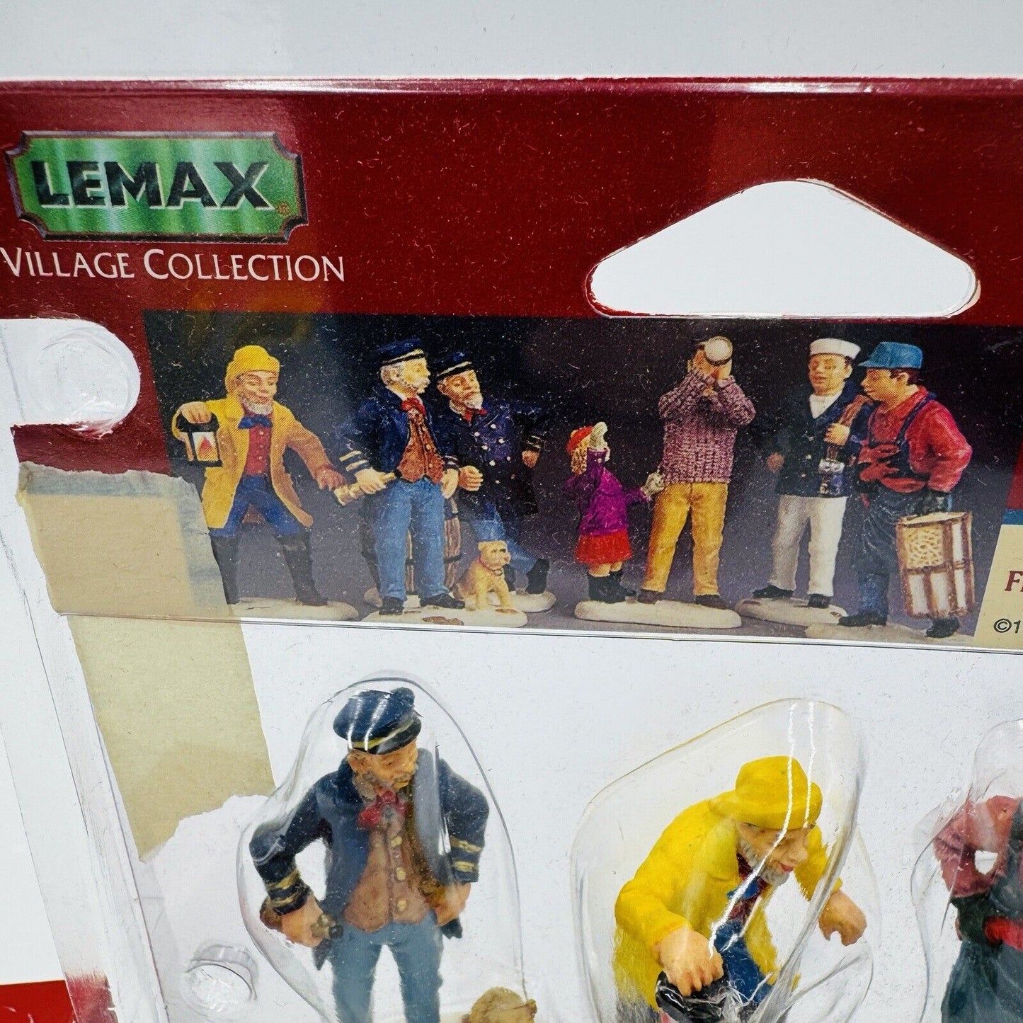 Vintage Lemax Christmas Village Accessories Resin Figurines Set Replacement