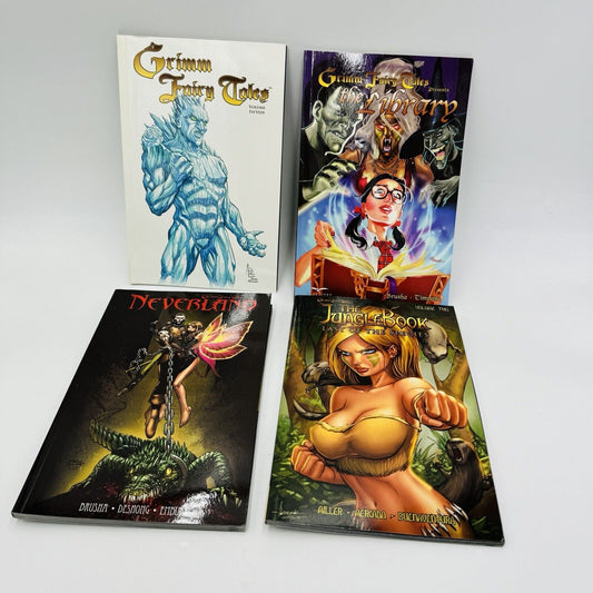 Grimm Fairy Tales Zenescope Comics Books 4 Pieces