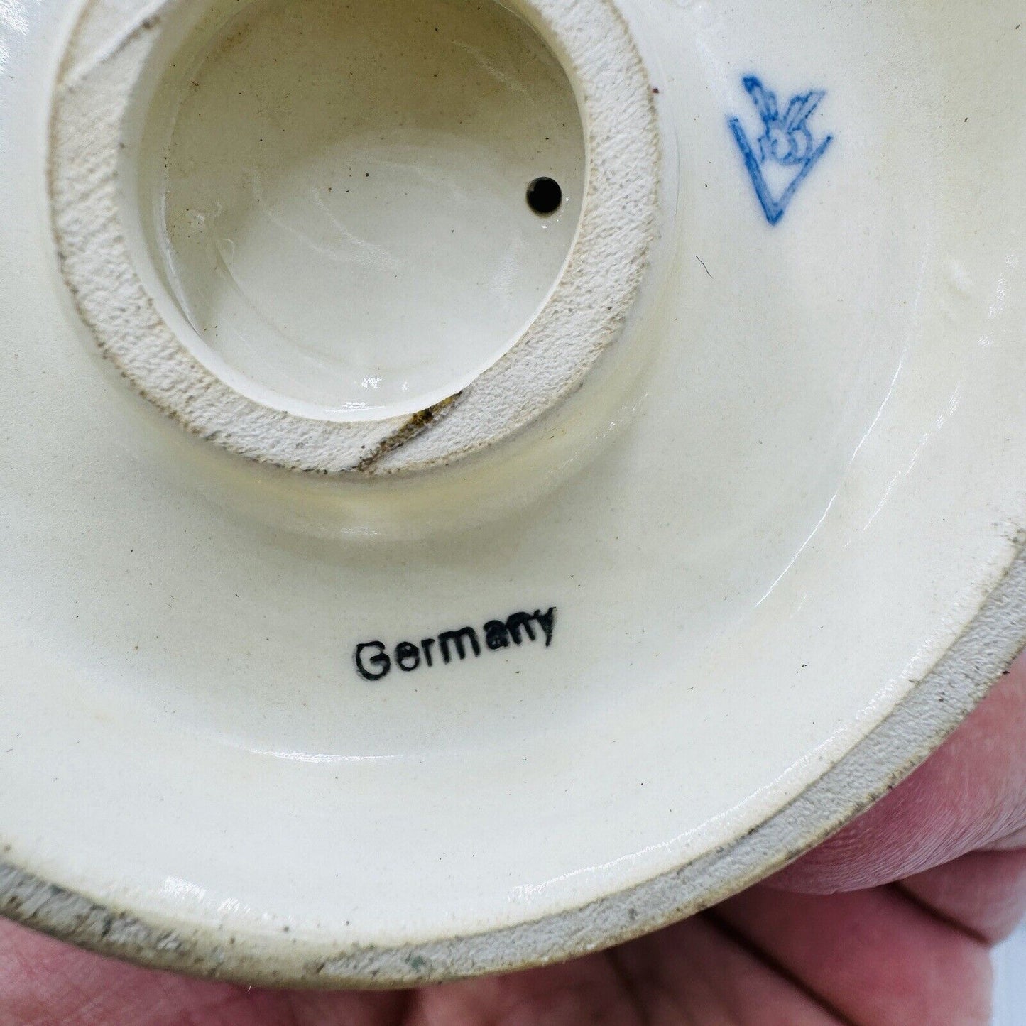 Rare Goebel Hummel “VILLAGE BOY" Basket 51/0 Vintage 7" Germany