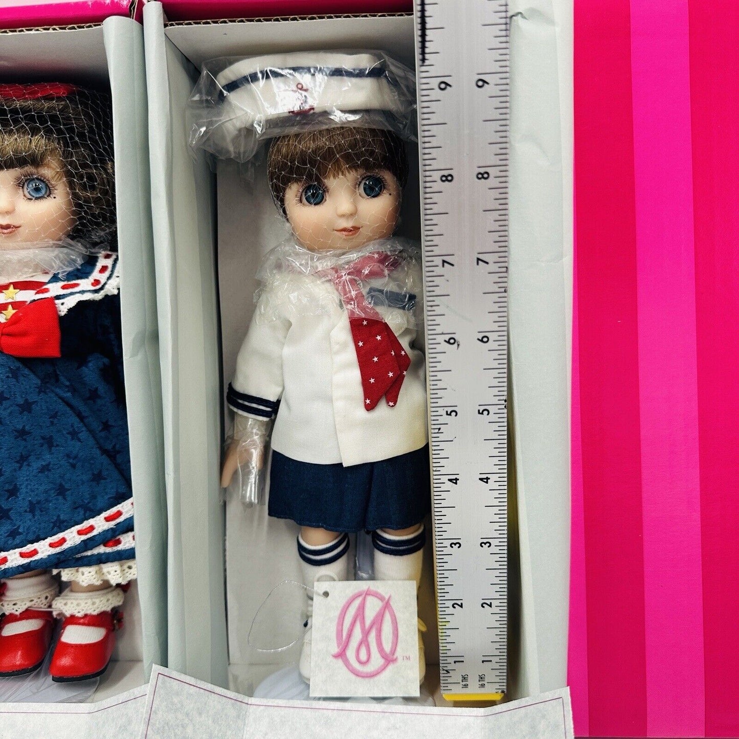 Marie Osmond Adora Belle Nautical Nice Dolls W/COA Original Box Vintage Toys