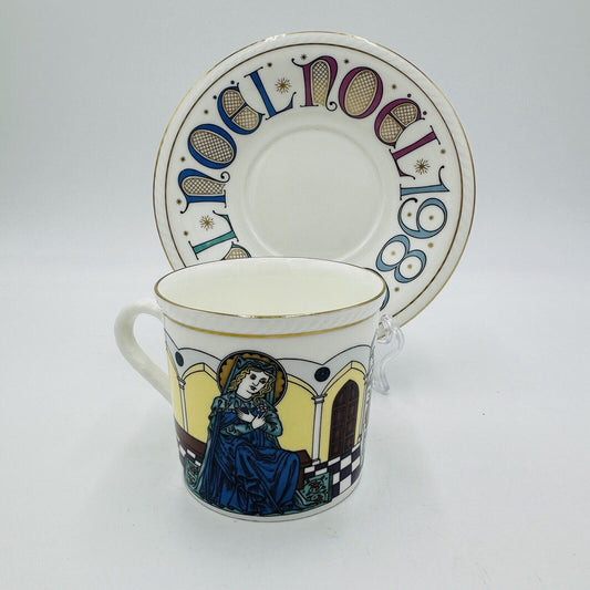 Vintage Royal Doulton The Annunciation Limited Edition Teacup & Saucer Porcelain