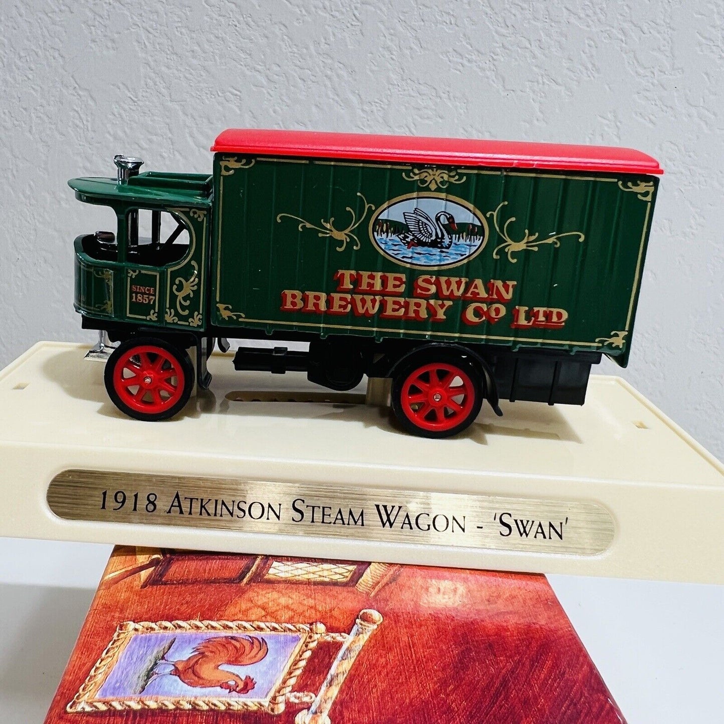 Matchbox Swan 1918 Atkinson Steam Wagon Car Die-cast Toys Models Of Yesterday