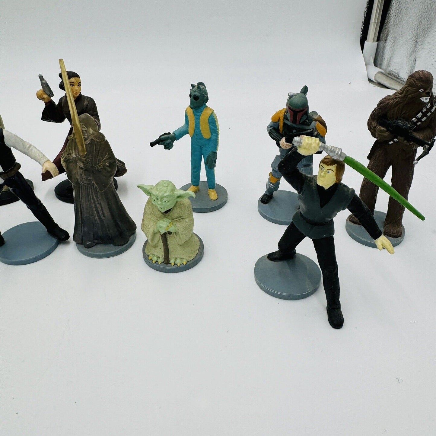 Vintage Applause Star Wars Figurines with Stand 1999 Lot 22 Pieces