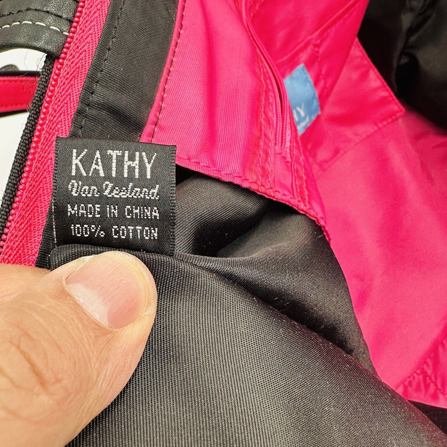 Kathy Van Zeeland Women's Tote Bag Purse Pink Large plus Accessories Handbag