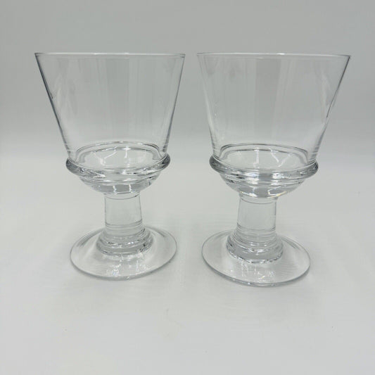 Vintage Waterford Crystal Greatroom Glass Water Goblets 14oz, 7”H
