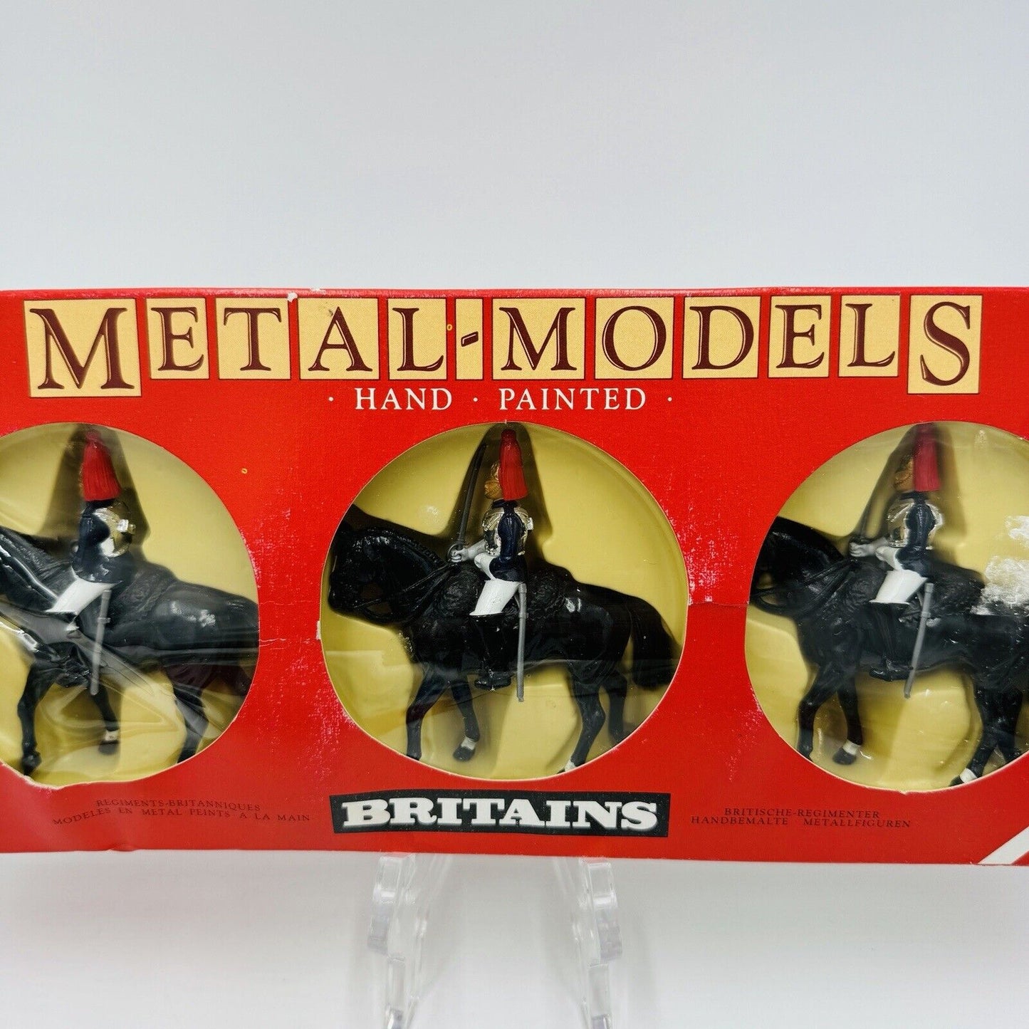 Vintage Britains Metal Models Mounted Lifeguard Hand Painted 1984 Toys