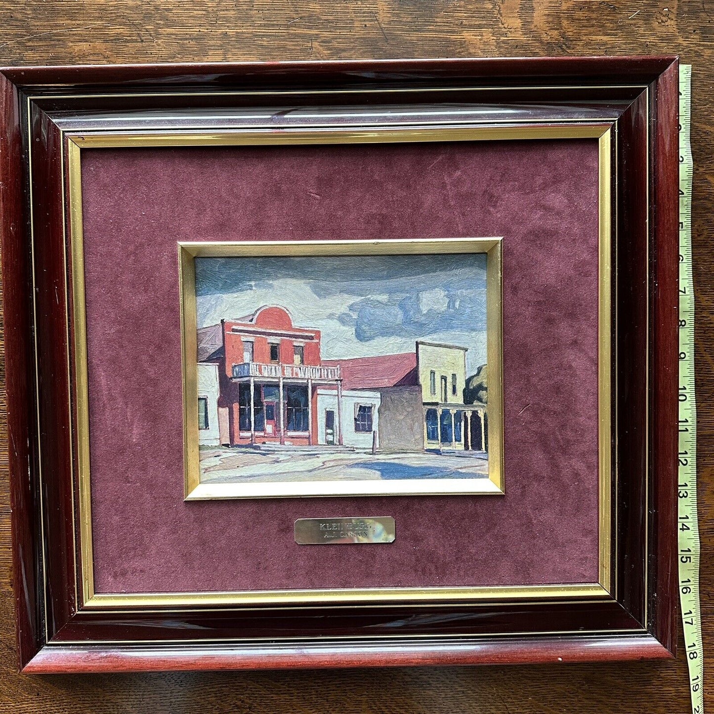 Kleinburg by A.J. Casson Original Painting Canadian 1930 9x7in Framed Recreation