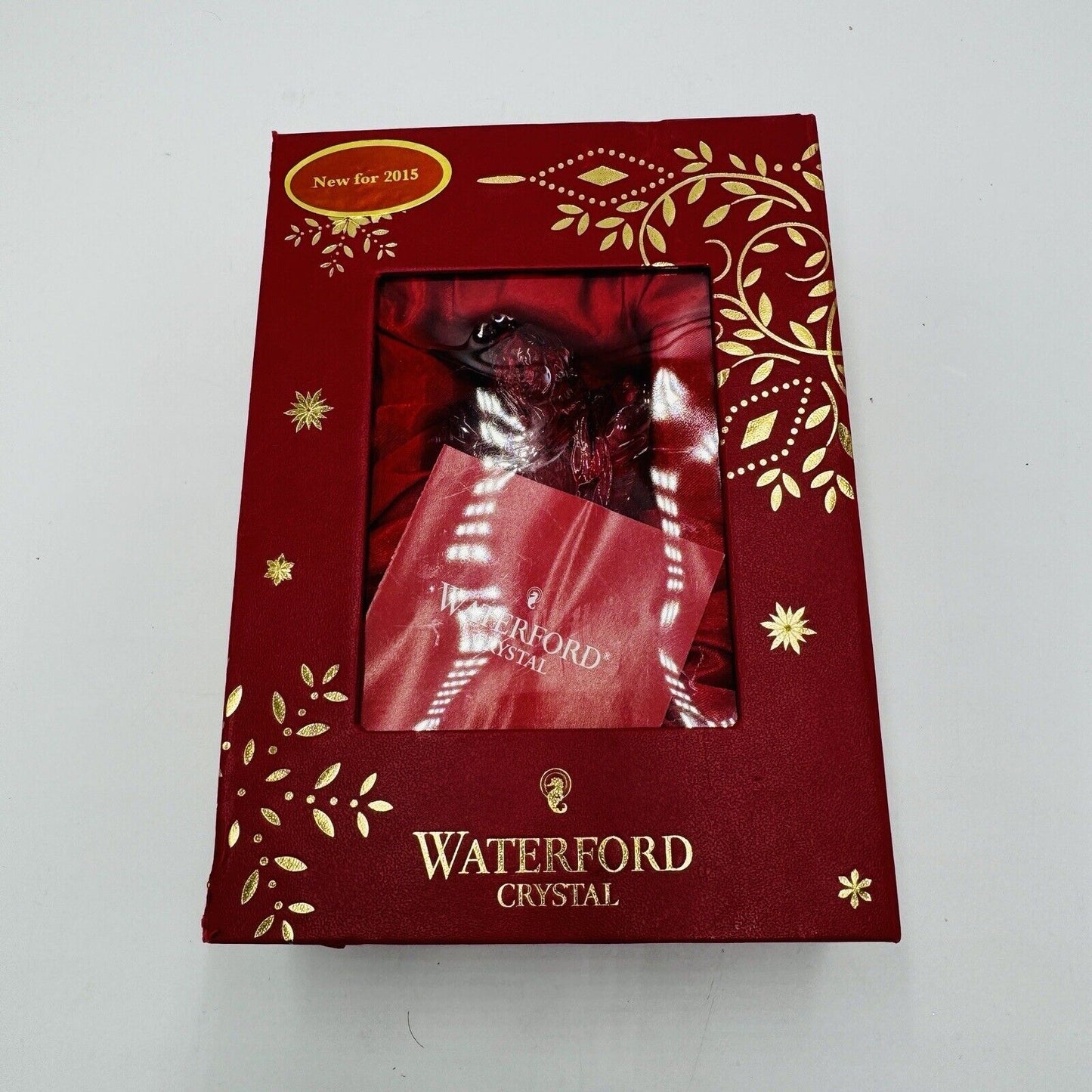 Waterford Crystal 2015 Annual Angel Christmas Ornament Holiday Figurine