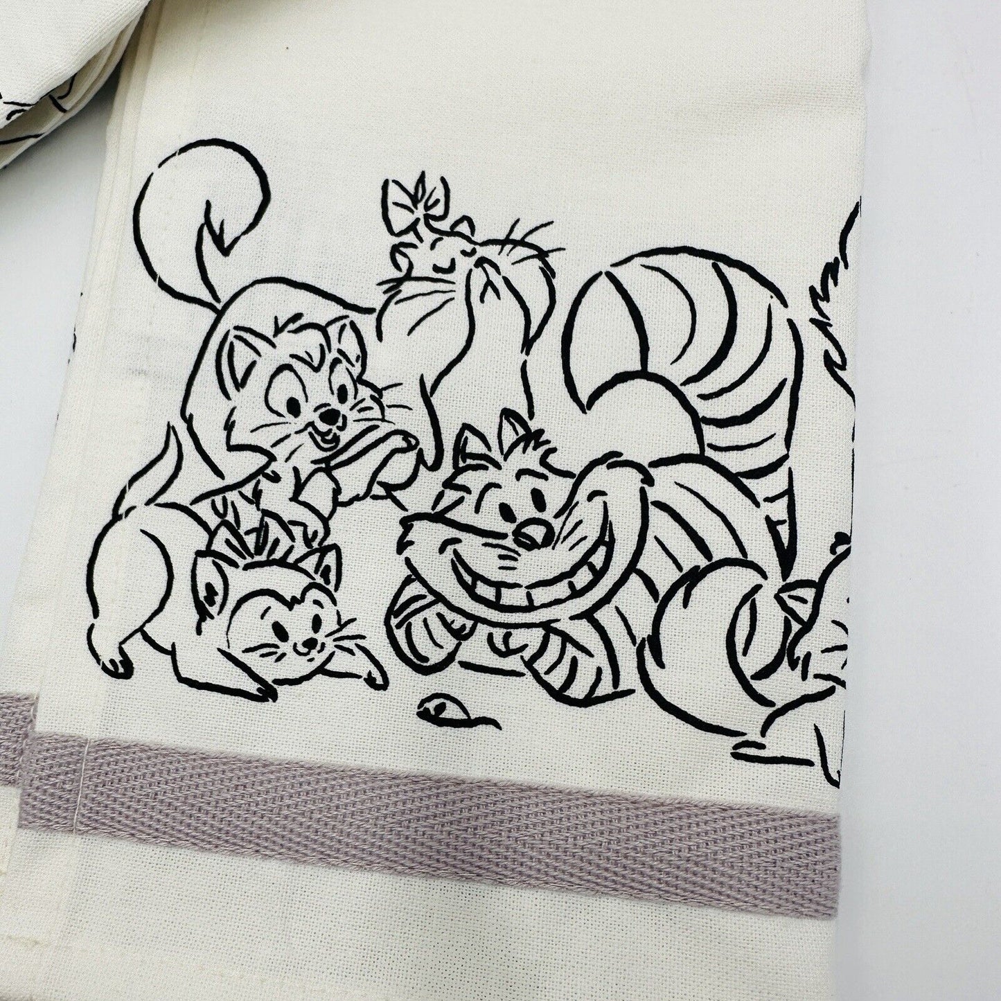 Disney Kitchen Towel Classic Cats Set of 2 Cotton Decor Collectible