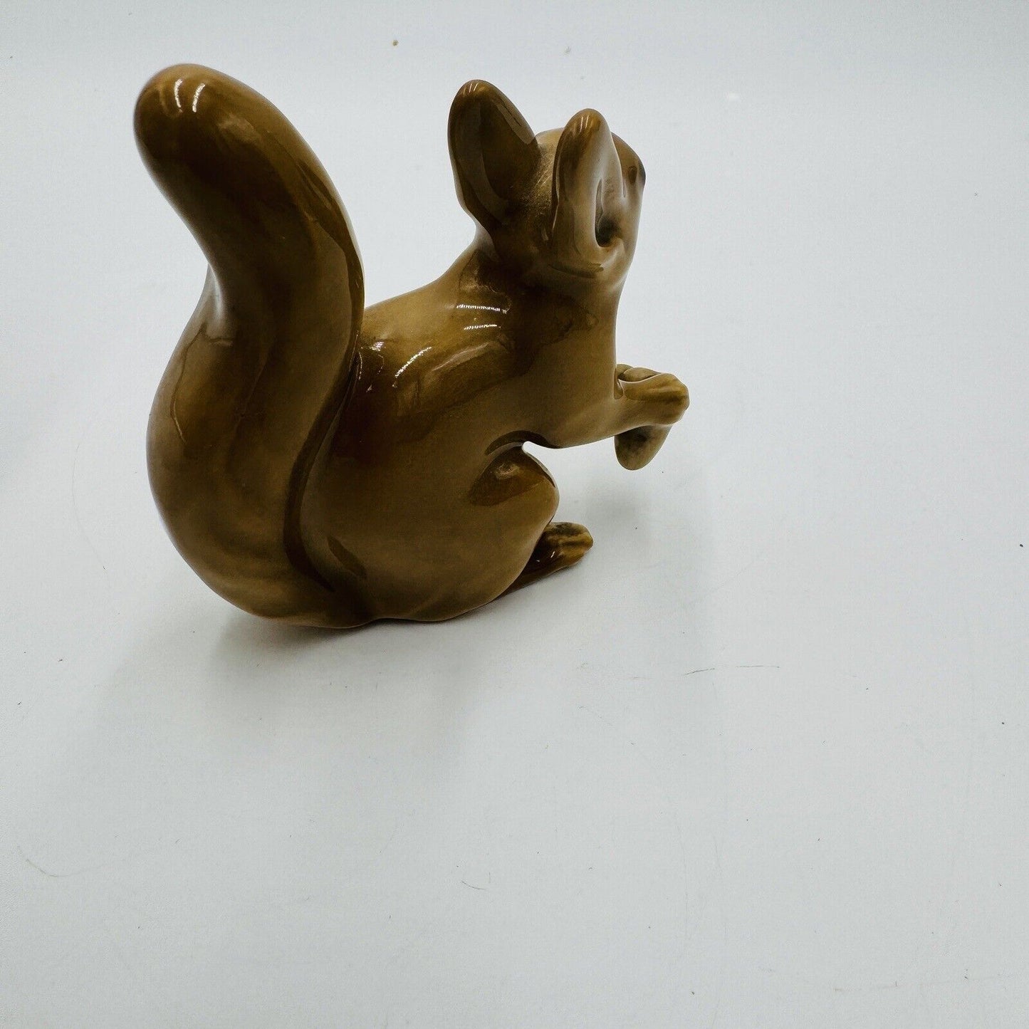 Vintage Bing & Grondahl Porcelain Squirrel Figurine #2177 by Svend Jespersen