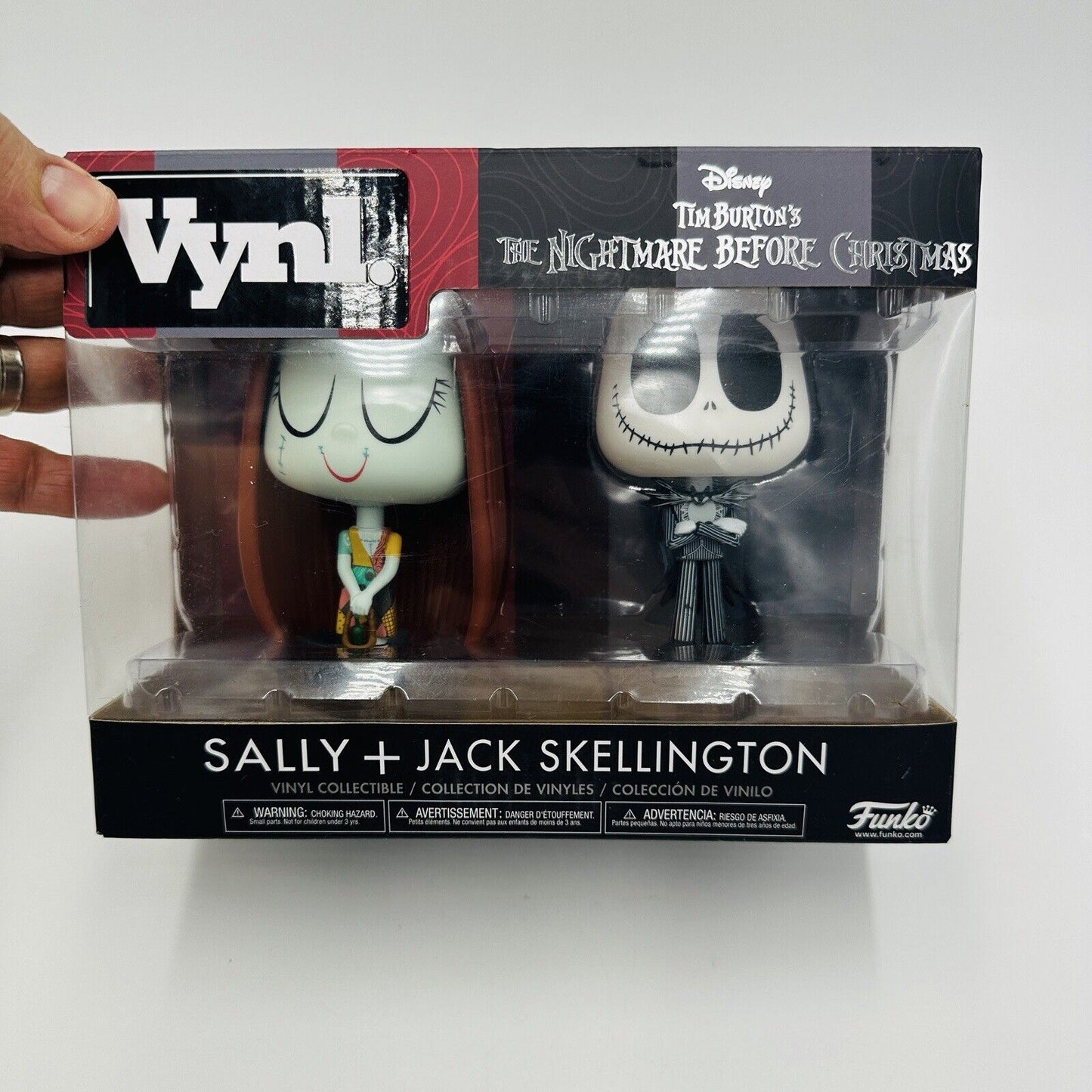 Funko Disney Vynl The Nightmare Before Christmas Sally & Jack Skellington 2 Pack