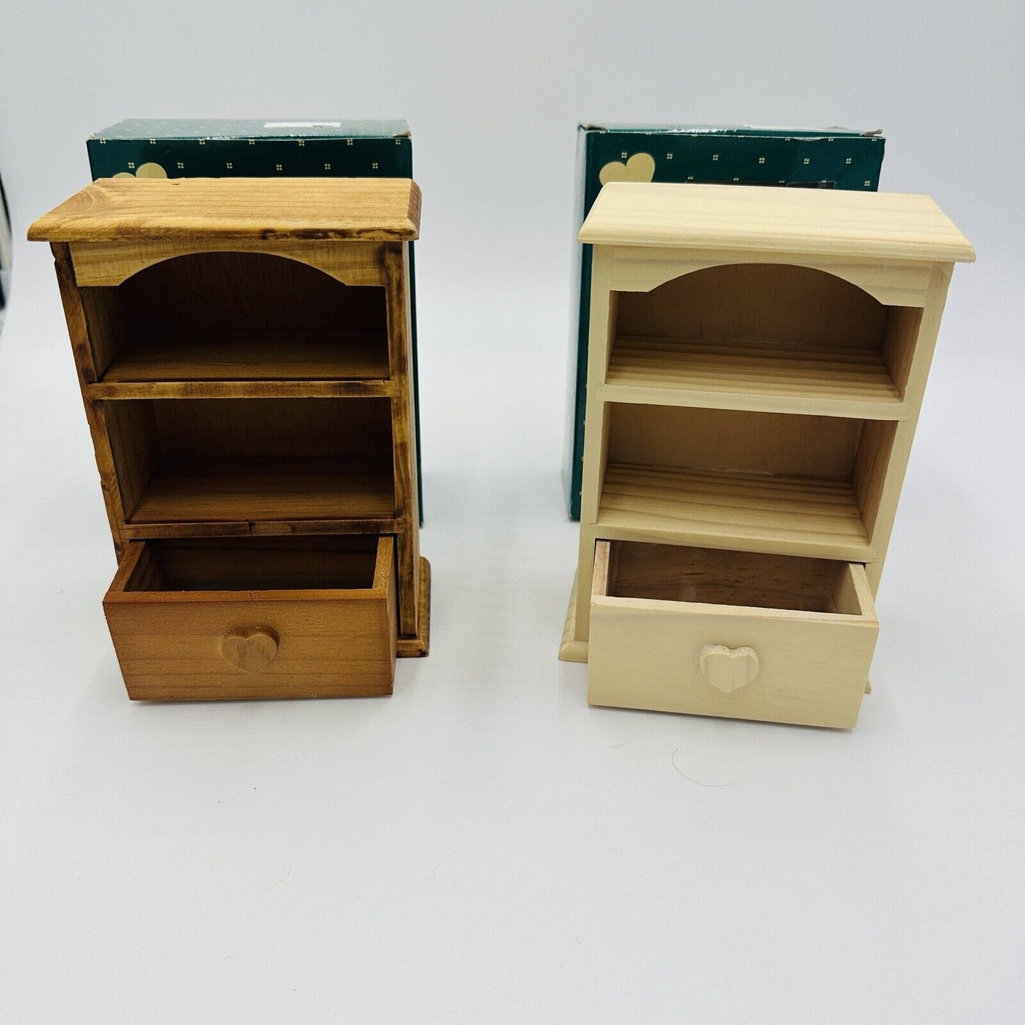 Country Treasure Dollhouse Furniture Mini Wood Cabinet Item 7052  6.5” 1989 Home