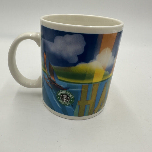 Vintage Starbucks 2001 Hawaii Coffee Mug Collectible Ceramic