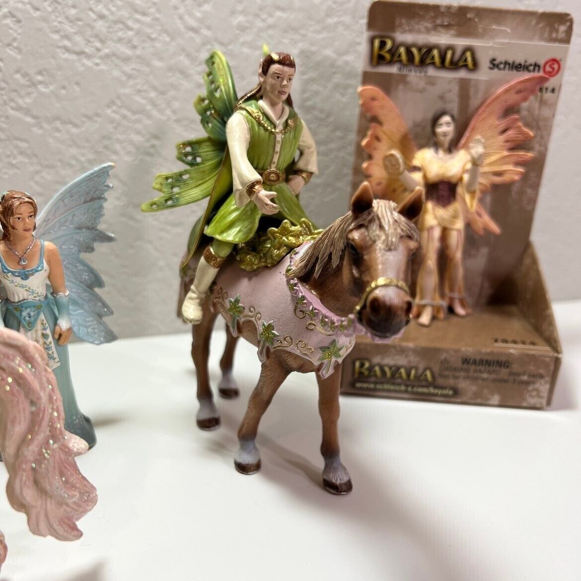 Schleich Magic World Figurines Toys Fairies Unicorns Set Dragon Horse Toy Lot 5