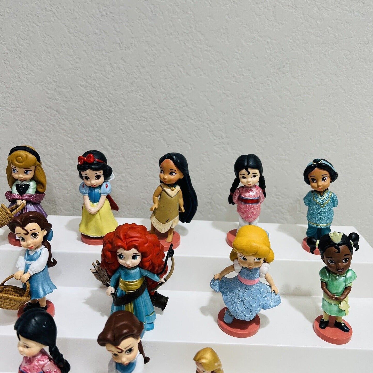 Disney Animators Baby Princess Play Set Princess 12 Figurines Toys Collection