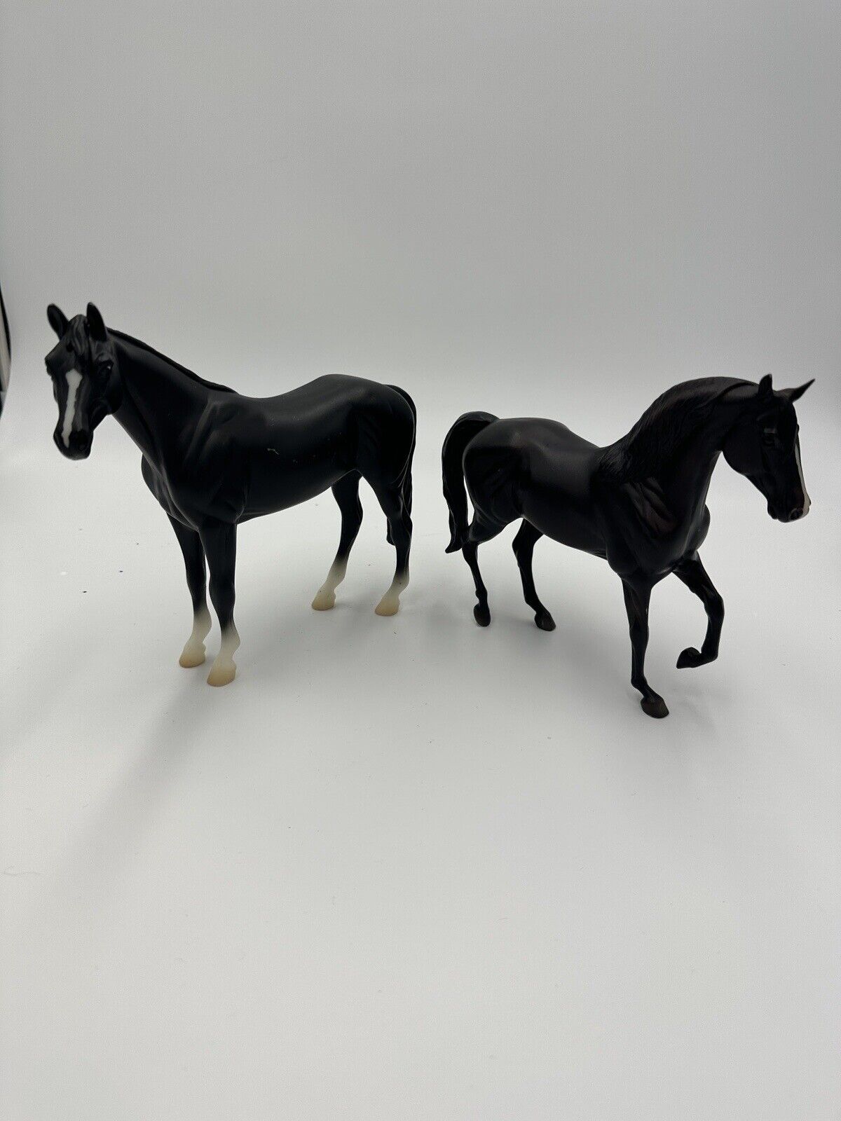 Breyer Horse Toys Raven Black Morgan And Classics Black Thoroughbred
