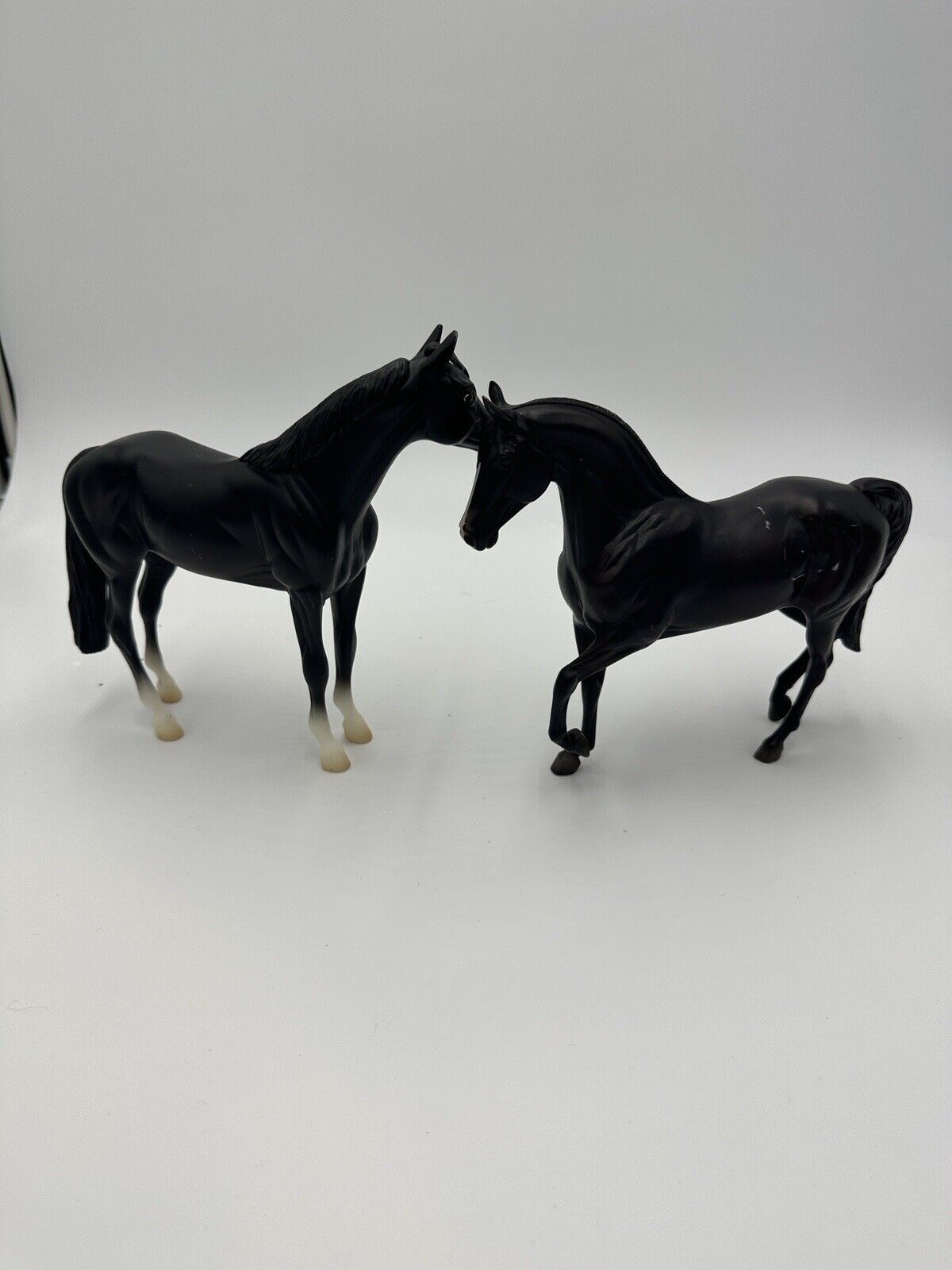 Breyer Horse Toys Raven Black Morgan And Classics Black Thoroughbred