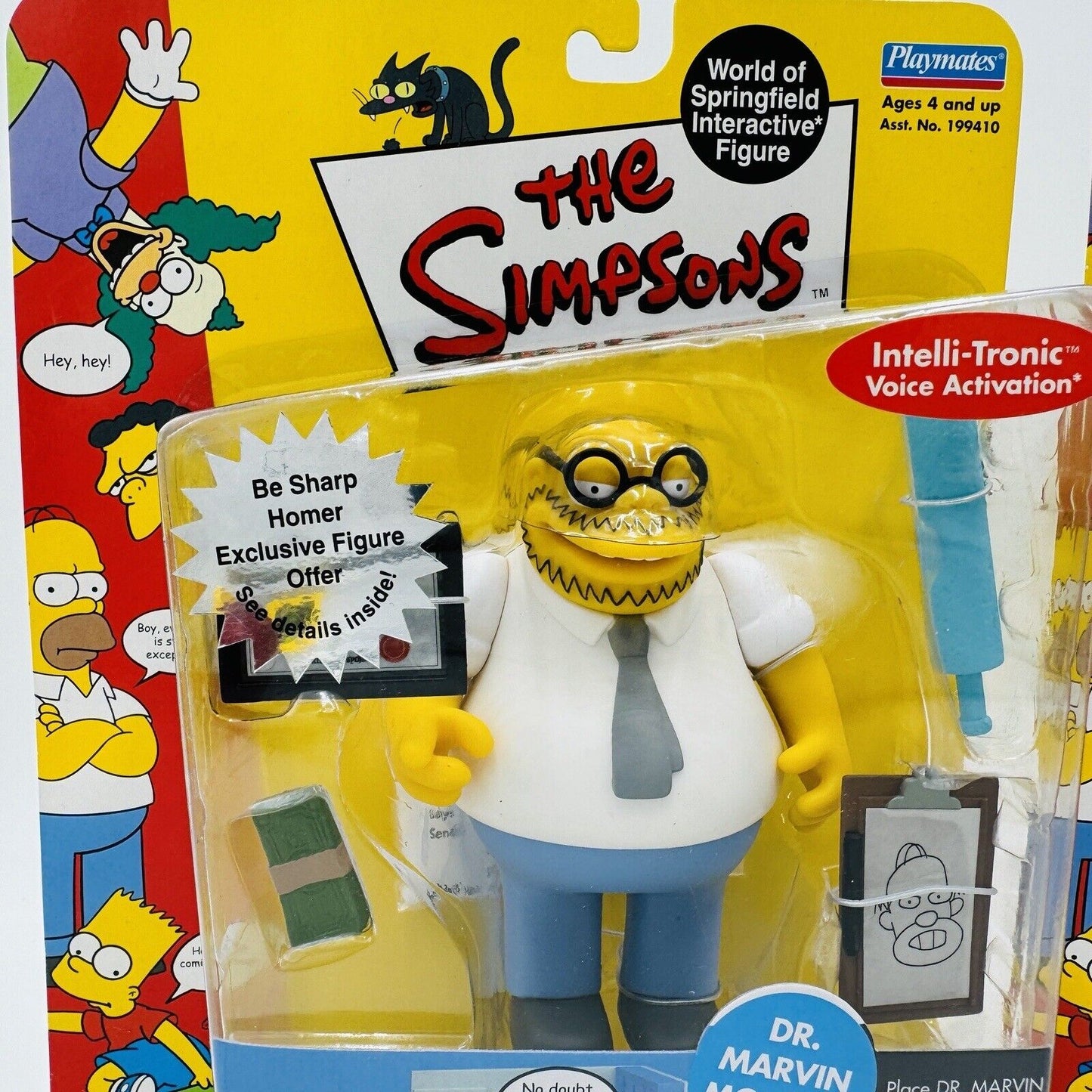 THE SIMPSONS World Of Springfield Brand New Figures Playmates Dr Marvin & Patty