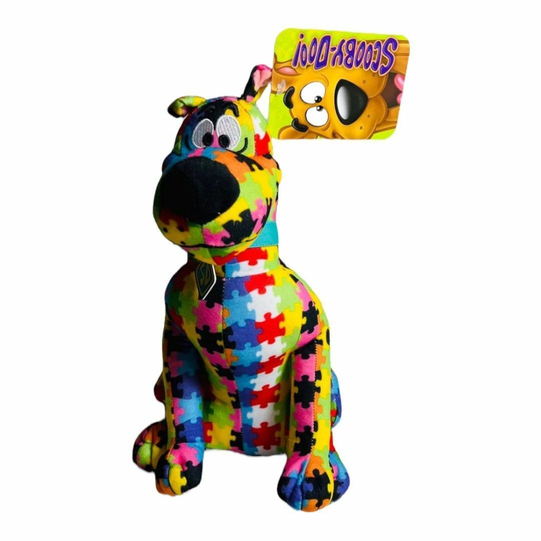 Scooby-Doo Jumbo Plush Puzzle Pattern NWT Toy Factory