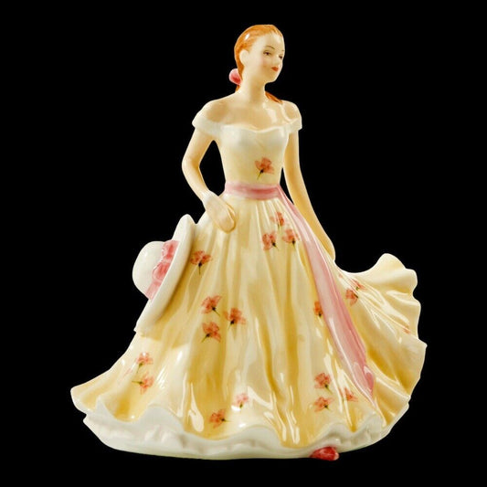 English Ladies Company Figurine With Love Petite Porcelain England D Smith