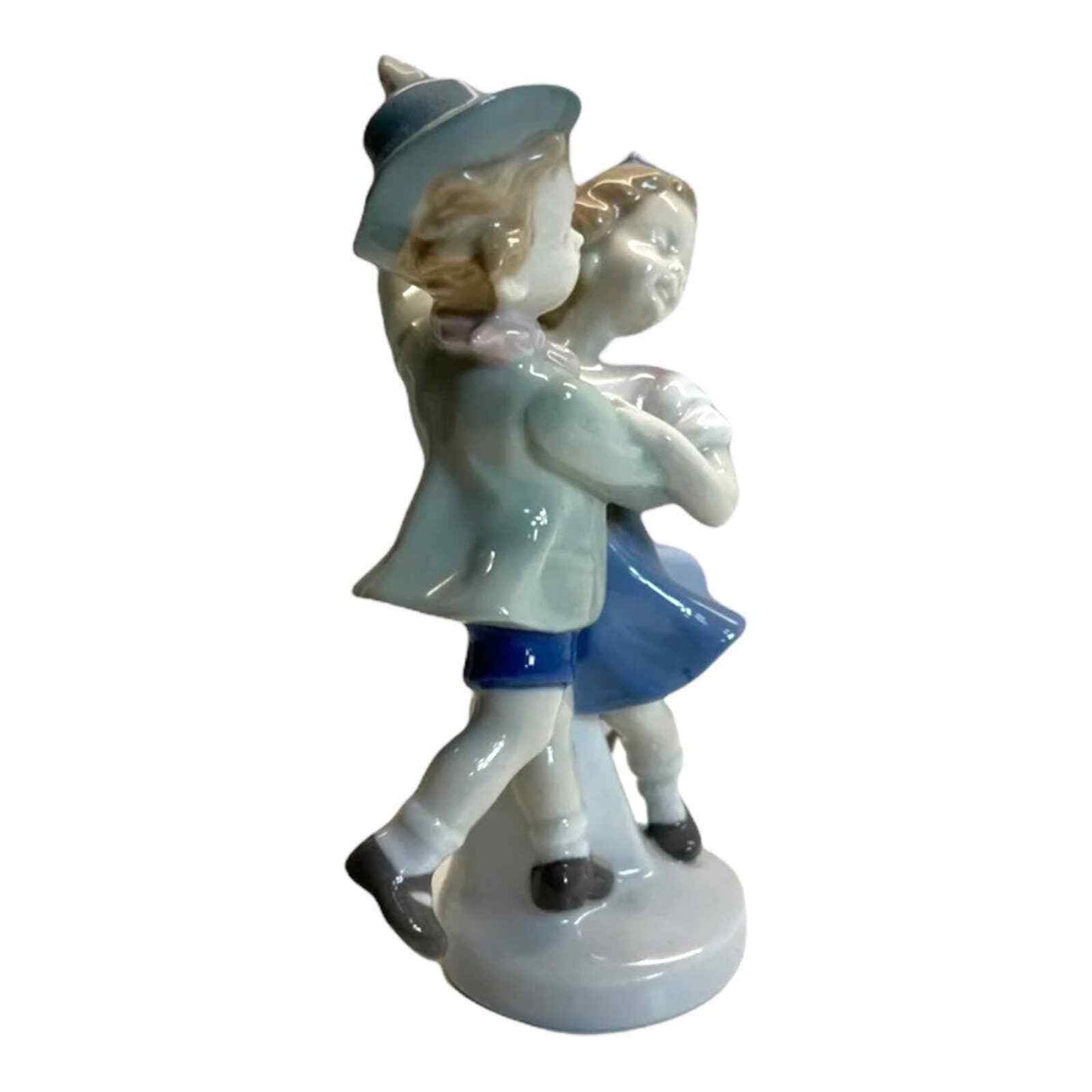 Carl Scheidig Figurine Boy and Girl Dancing Vintage Decor Porcelain Germany