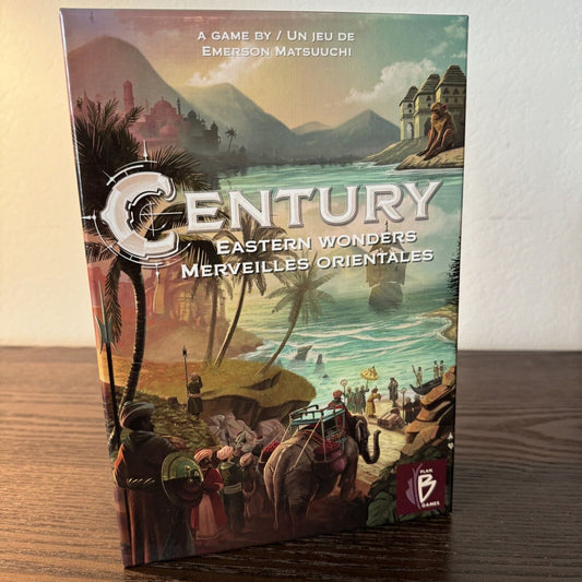 Century Eastern Wonders Board Game by Plan B Mint Complete 2018 French English