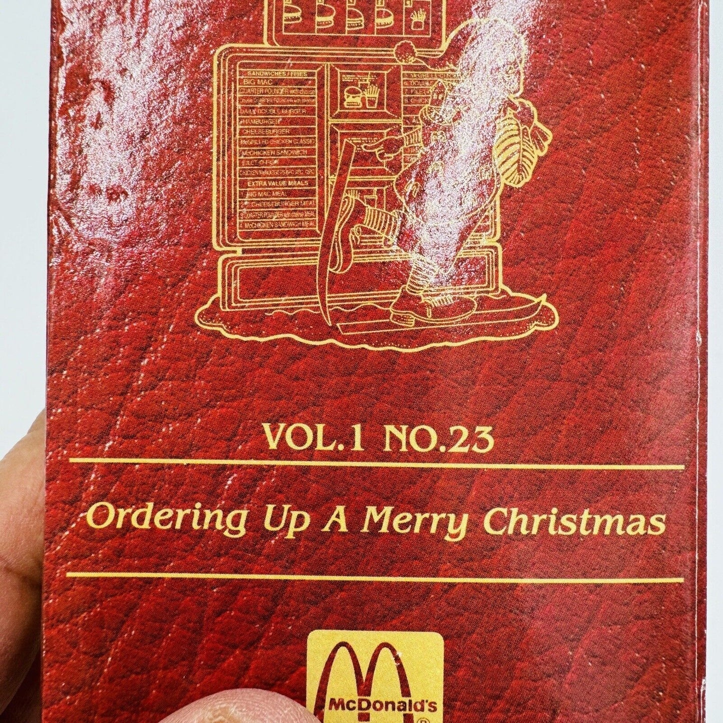 Enesco Treasury Masterpiece McDonald's Ordering Up A Merry Christmas Ornament