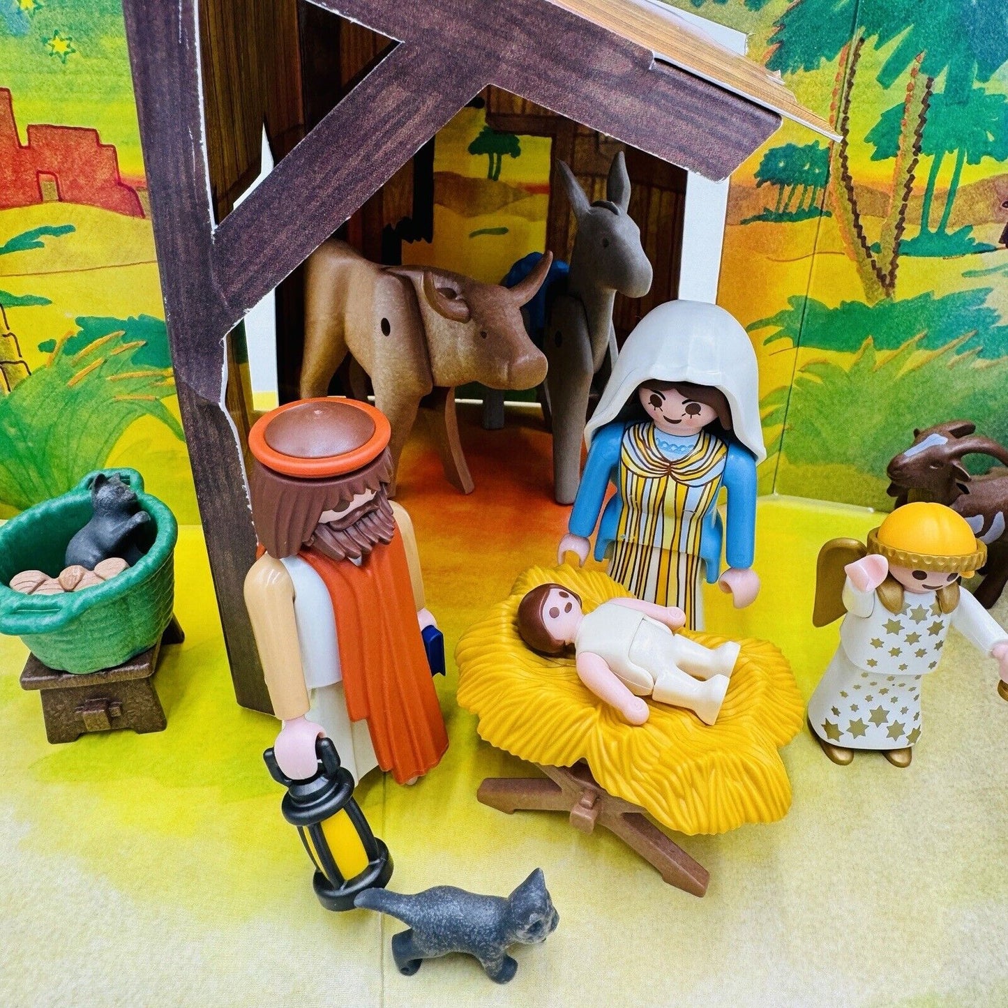 Vintage 1999 Playmobil #3996 Nativity Set Wise Men Complete