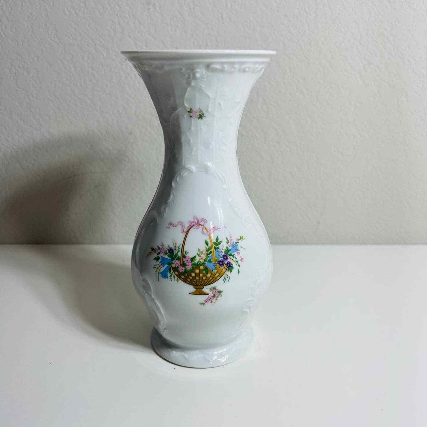 Rosenthal Floral Vase Classic Rose Collection Germany Pottery Home Decor